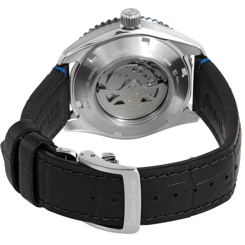 ORIENT STAR RE-AT0104E00B - NAM - KÍNH SAPPHIRE - DÂY DA - AUTOMATIC - SIZE 43MM - MÁY NHẬT - Ảnh 7