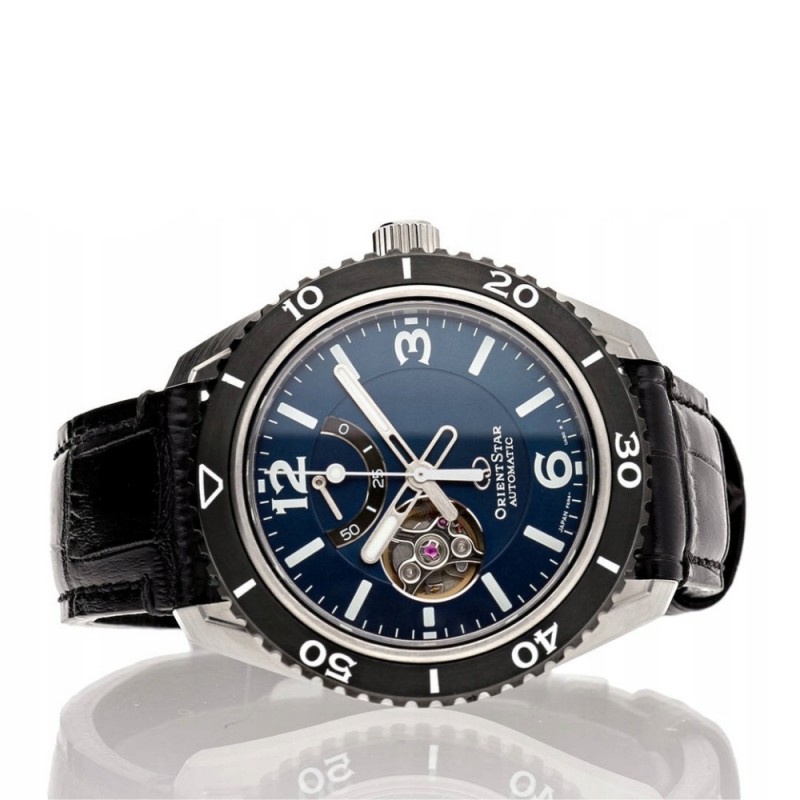 ORIENT STAR RE-AT0104E00B - NAM - KÍNH SAPPHIRE - DÂY DA - AUTOMATIC - SIZE 43MM - MÁY NHẬT - Ảnh 6