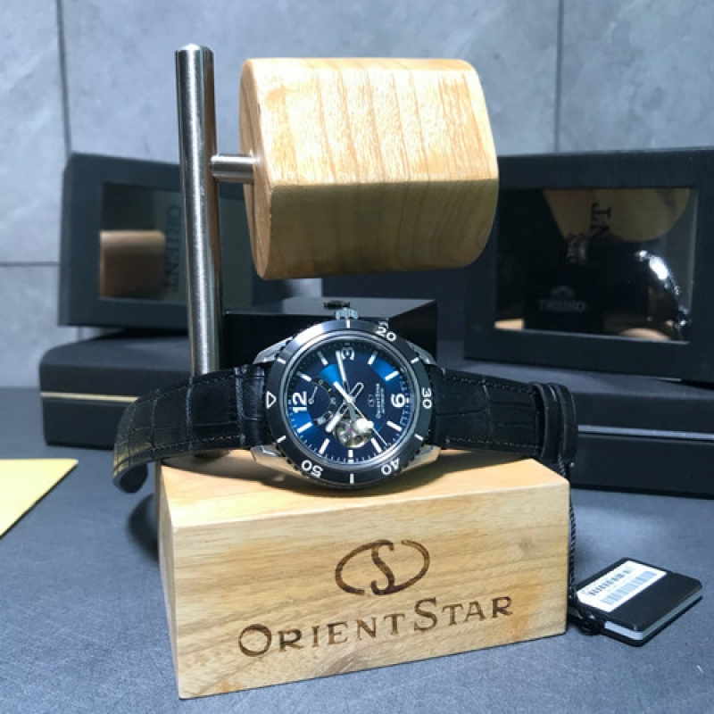 ORIENT STAR RE-AT0104E00B - NAM - KÍNH SAPPHIRE - DÂY DA - AUTOMATIC - SIZE 43MM - MÁY NHẬT - Ảnh 8