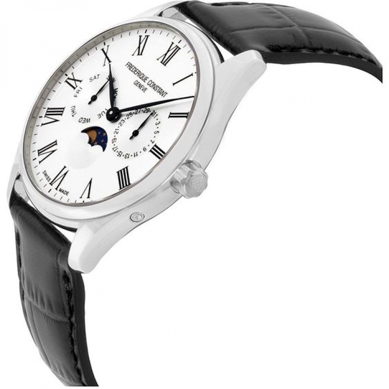 FREDERIQUE CONSTANT FC-260WR5B6 - NAM - KÍNH SAPPHIRE - DÂY DA - PIN - SIZE 40MM - MÁY THỤY SỸ - Ảnh 4