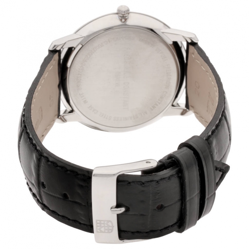 FREDERIQUE CONSTANT SLIMLINE SMALL SECONDS FC-245S4S6 - NAM - KÍNH SAPPHIRE - DÂY DA - PIN - SIZE 37MM - MÁY THỤY SỸ - Ảnh 4