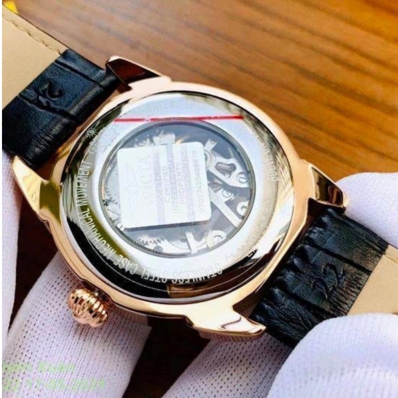 INVICTA 31309 - NAM - KÍNH KHOÁNG - DÂY DA - AUTOMATIC - SIZE 42MM - MÁY HOA KỲ - Ảnh 5