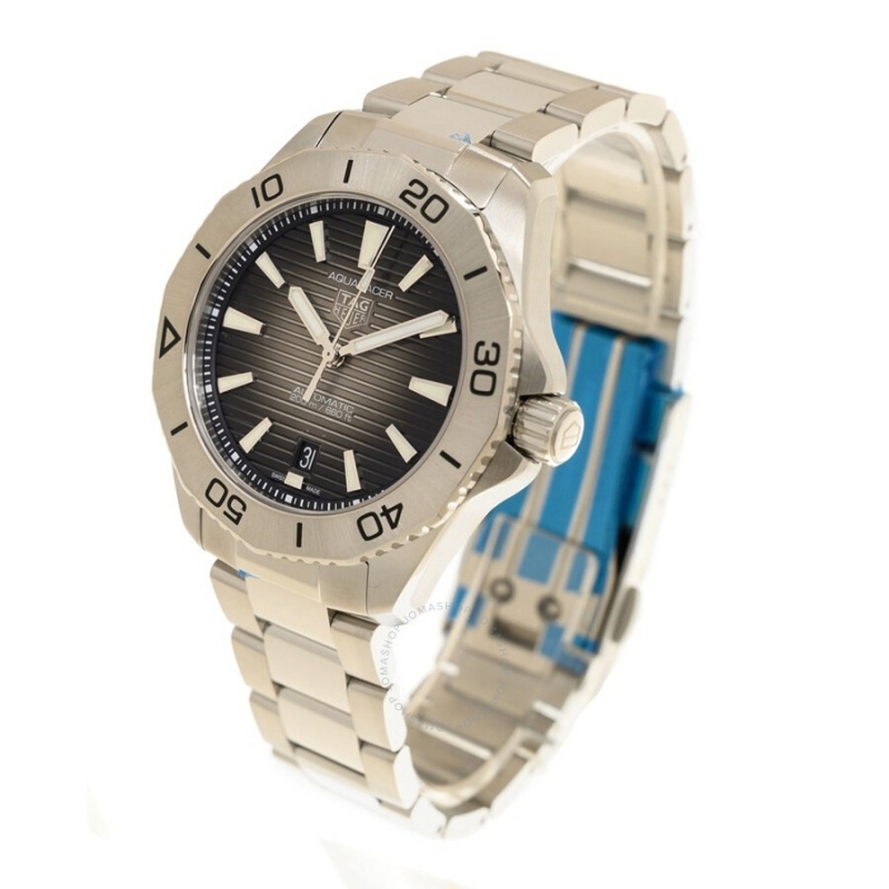 TAG HEUER AQUARACER WBP2110.BA0627 - NAM - KÍNH SAPPHIRE - DÂY KIM LOẠI - AUTOMATIC - SIZE 40MM - MÁY THỤY SỸ - Ảnh 5