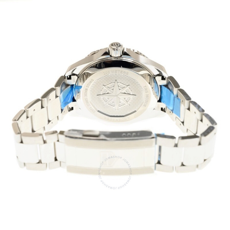 TAG HEUER AQUARACER WBP2110.BA0627 - NAM - KÍNH SAPPHIRE - DÂY KIM LOẠI - AUTOMATIC - SIZE 40MM - MÁY THỤY SỸ - Ảnh 4