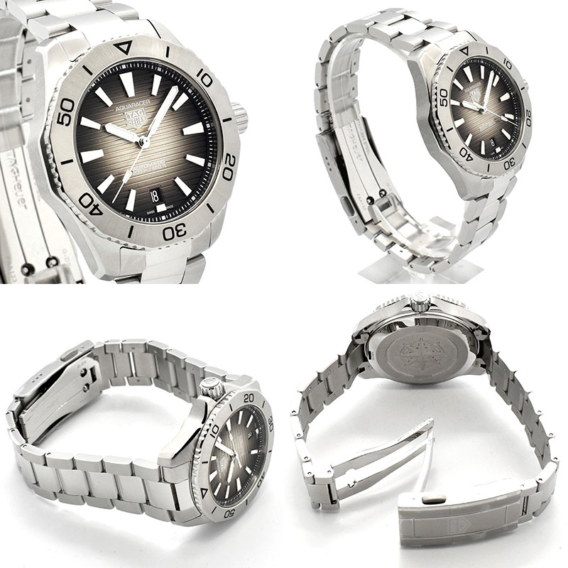 TAG HEUER AQUARACER WBP2110.BA0627 - NAM - KÍNH SAPPHIRE - DÂY KIM LOẠI - AUTOMATIC - SIZE 40MM - MÁY THỤY SỸ - Ảnh 3
