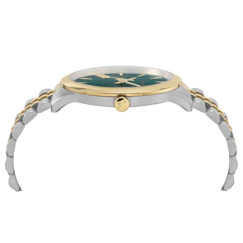 SALVATORE FERRAGAMO SFCU00219 - NỮ - KÍNH SAPPHIRE - DÂY KIM LOẠI - PIN - SIZE 28MM - MÁY ITALIA - Ảnh 3