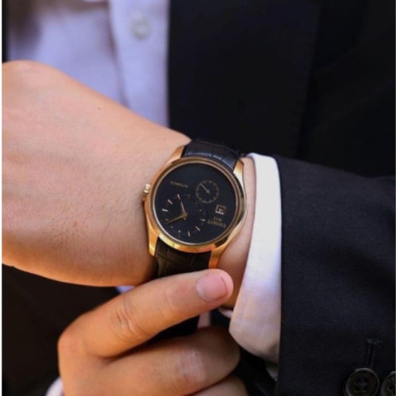 TISSOT COUTURIER T035.428.36.051.00 - NAM - KÍNH SAPPHIRE - DÂY DA - AUTOMATIC - SIZE 39MM - MÁY THỤY SỸ - Ảnh 2