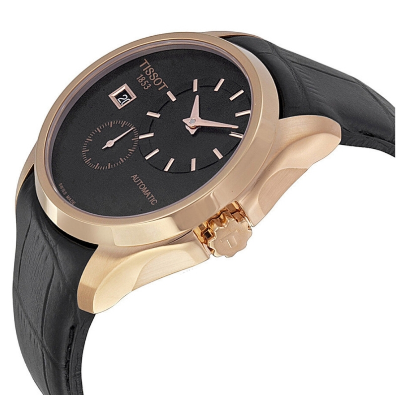 TISSOT COUTURIER T035.428.36.051.00 - NAM - KÍNH SAPPHIRE - DÂY DA - AUTOMATIC - SIZE 39MM - MÁY THỤY SỸ - Ảnh 3