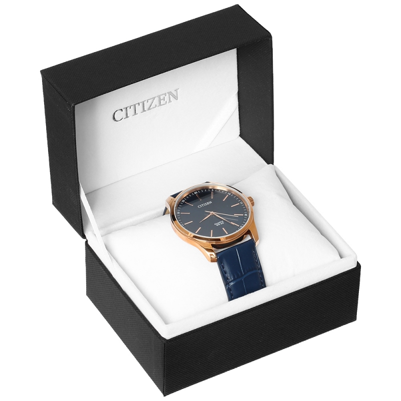 CITIZEN BH5003-00L - NAM - KÍNH KHOÁNG - DÂY DA - PIN - SIZE 42MM - MÁY NHẬT - Ảnh 6