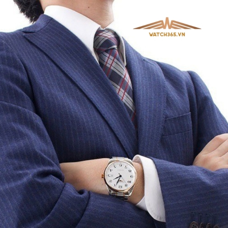 LONGINES MASTER COLLECTION L2.893.5.79.7 - NAM - KÍNH SAPPHIRE - DÂY KIM LOẠI - AUTOMATIC - SIZE 40MM - MÁY THỤY SỸ - Ảnh 2