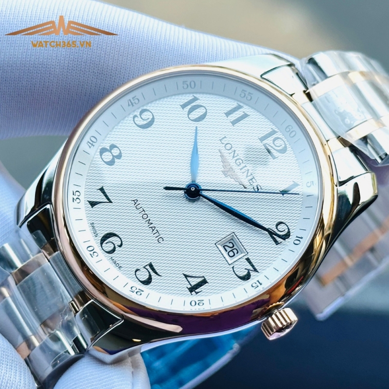 LONGINES MASTER COLLECTION L2.893.5.79.7 - NAM - KÍNH SAPPHIRE - DÂY KIM LOẠI - AUTOMATIC - SIZE 40MM - MÁY THỤY SỸ - Ảnh 5