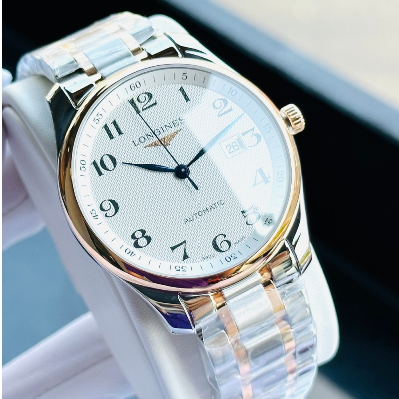 LONGINES MASTER COLLECTION L2.893.5.79.7 - NAM - KÍNH SAPPHIRE - DÂY KIM LOẠI - AUTOMATIC - SIZE 40MM - MÁY THỤY SỸ - Ảnh 3