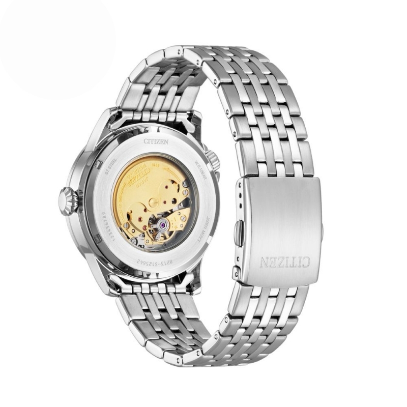 CITIZEN NJ0140-84E - NAM - KÍNH KHOÁNG - DÂY KIM LOẠI - AUTOMATIC - SIZE 42MM - MÁY NHẬT - Ảnh 2