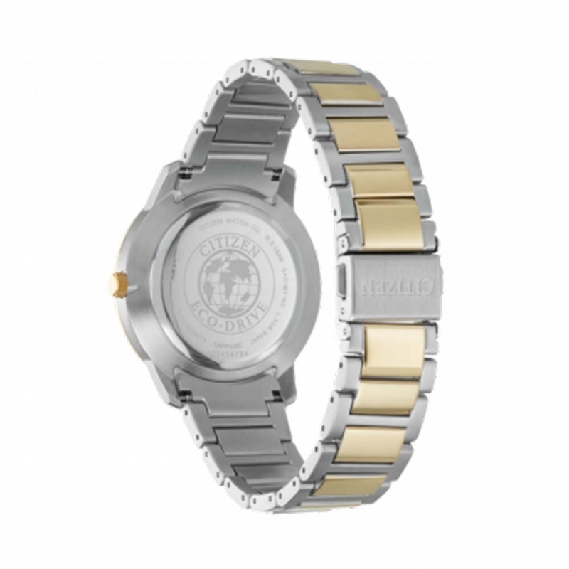 CITIZEN BM7526-81A - NAM - KÍNH SAPPHIRE - DÂY KIM LOẠI - ECO DRIVE - SIZE 39.2MM - MÁY NHẬT - Ảnh 4