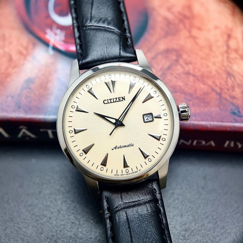 CITIZEN NK0001-17X - NAM - KÍNH KHOÁNG - DÂY DA - AUTOMATIC - SIZE 41MM - MÁY NHẬT - Ảnh 3