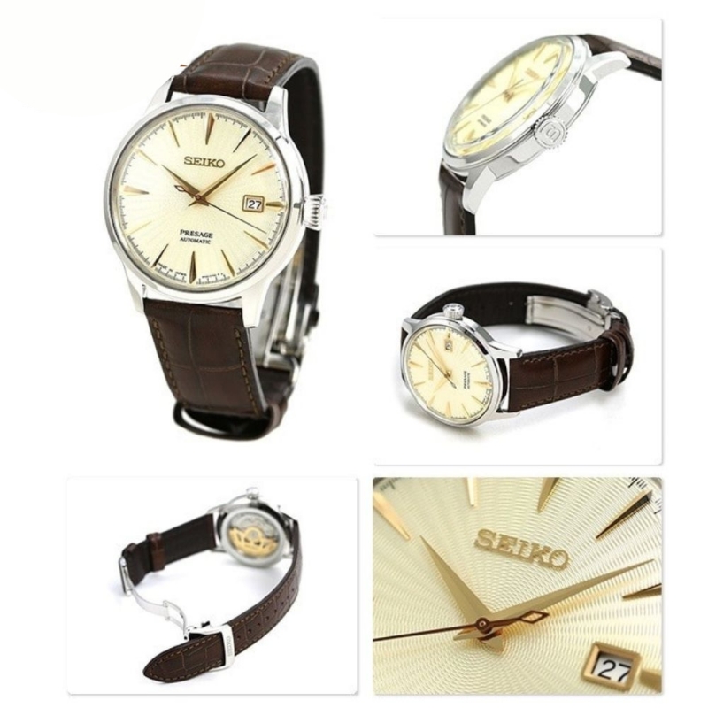 SEIKO SRPC99J1 - NAM - KÍNH KHOÁNG - DÂY DA - AUTOMATIC - SIZE 40.5MM - MÁY NHẬT - Ảnh 4