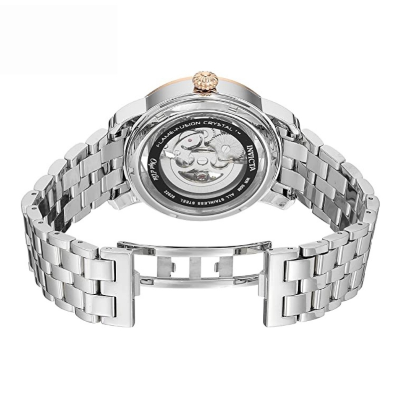 INVICTA 22628 - NAM - KÍNH KHOÁNG - DÂY KIM LOẠI - AUTOMATIC - SIZE 44MM - MÁY HOA KỲ - Ảnh 5