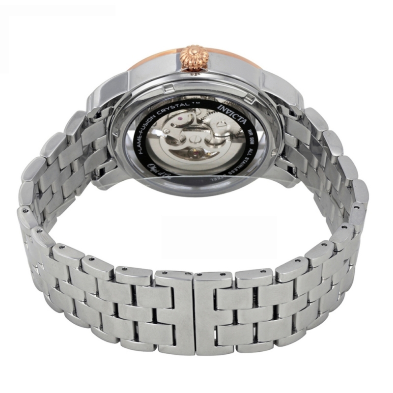 INVICTA 22628 - NAM - KÍNH KHOÁNG - DÂY KIM LOẠI - AUTOMATIC - SIZE 44MM - MÁY HOA KỲ - Ảnh 4