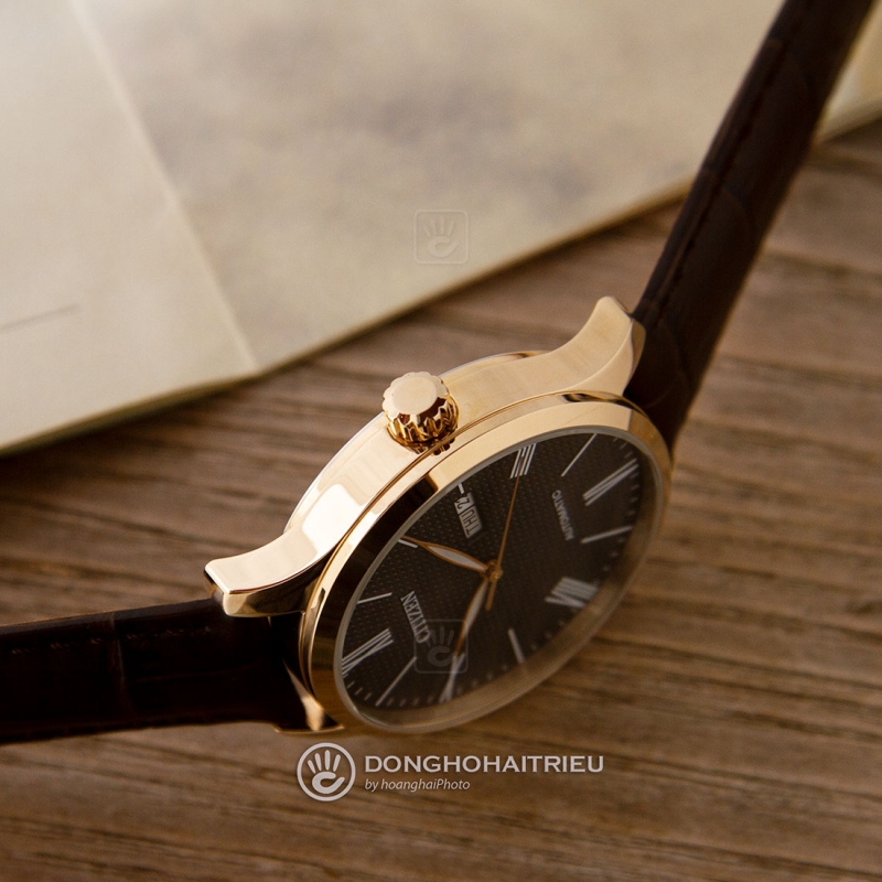 CITIZEN NH8353-00H - NAM - KÍNH KHOÁNG - DÂY DA - AUTOMATIC - SIZE 40MM - MÁY NHẬT - Ảnh 3