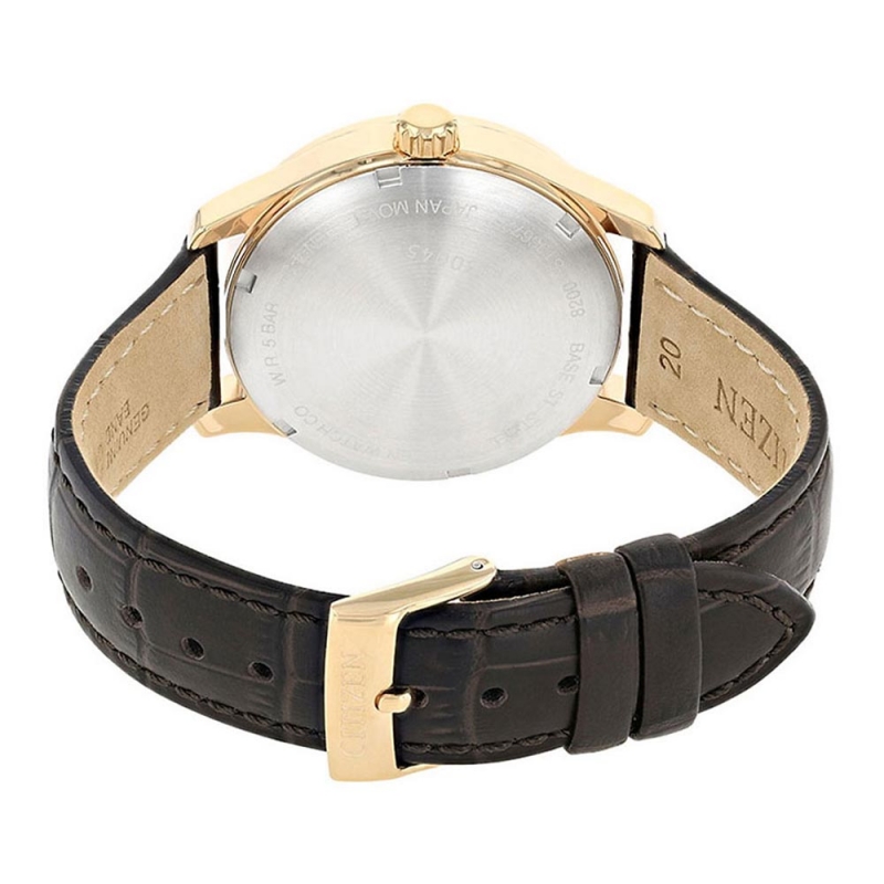 CITIZEN NH8353-00H - NAM - KÍNH KHOÁNG - DÂY DA - AUTOMATIC - SIZE 40MM - MÁY NHẬT - Ảnh 4