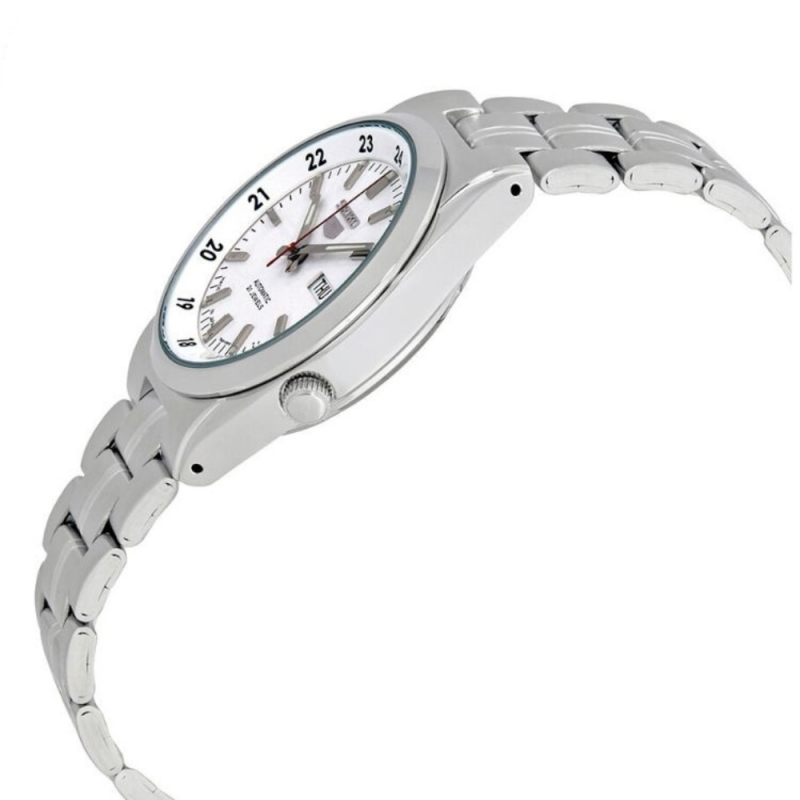 SEIKO 5 SNK559J1 - NAM - KÍNH KHOÁNG - DÂY KIM LOẠI - AUTOMATIC - SIZE 37MM - MÁY NHẬT - Ảnh 3