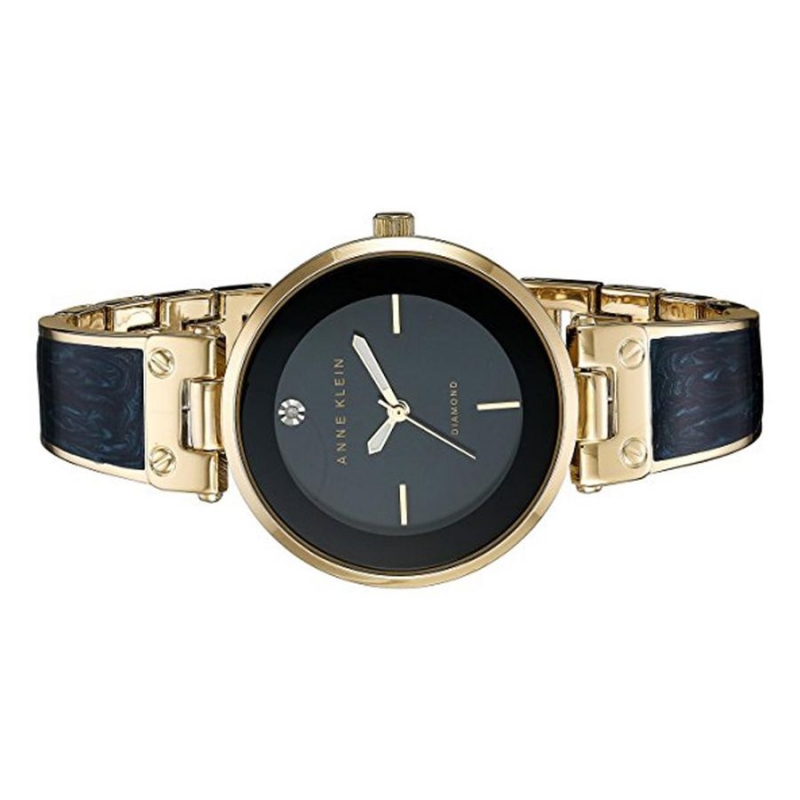 ANNE KLEIN AK2512NVGB - NỮ - KÍNH KHOÁNG - DÂY KIM LOẠI - PIN - SIZE 34MM - MÁY HOA KỲ - Ảnh 3