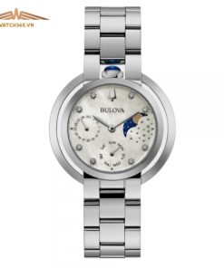 BULOVA 96P213 - NỮ - KÍNH SAPPHIRE - DÂY KIM LOẠI - PIN - SIZE 35MM - MÁY THỤY SỸ