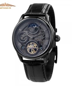 THOMAS EARNSHAW LONGITUDE SKELETON ES-8063-03 - NAM - KÍNH KHOÁNG - DÂY DA - AUTOMATIC - SIZE 44MM - MÁY ANH QUỐC