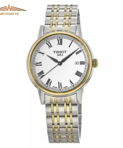 TISSOT CARSON QUARTZ T085.410.22.013.00 - NAM - KÍNH SAPPHIRE - DÂY KIM LOẠI - PIN - SIZE 40MM - MÁY THỤY SỸ