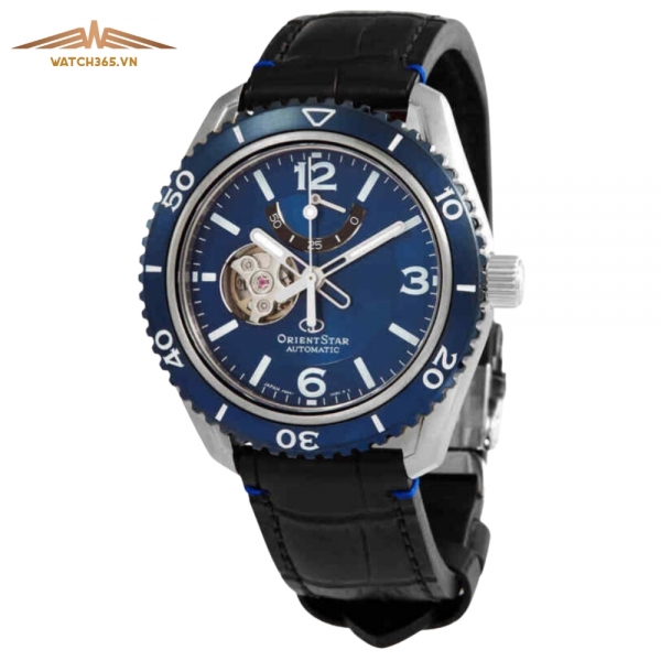 ORIENT STAR RE-AT0108L00B - NAM - KÍNH SAPPHIRE - DÂY DA - AUTOMATIC - SIZE 43MM - MÁY NHẬT