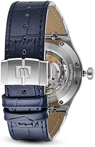 MAURICE LACROIX AI6007-SS001-430-1 - NAM - KÍNH SAPPHIRE - DÂY DA - AUTOMATIC - SIZE 39MM - MÁY THỤY SỸ - Ảnh 6