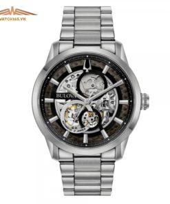 BULOVA CHRONOGRAPH 96A208 - NAM - KÍNH KHOÁNG - DÂY KIM LOẠI - AUTOMATIC - SIZE 43MM - MÁY THỤY SỸ