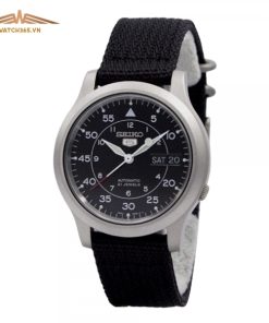 SEIKO 5 SNK809K2 - NAM - KÍNH KHOÁNG - DÂY VẢI - AUTOMATIC - SIZE 37MM - MÁY NHẬT