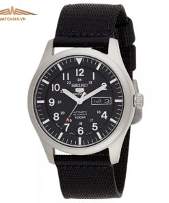 SEIKO 5 FIELD SPORTS SNZG15J1 - NAM - KÍNH KHOÁNG - DÂY VẢI - AUTOMATIC - SIZE 42MM - MÁY NHẬT