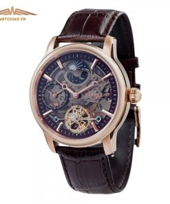 THOMAS EARNSHAW LONGITUDE SKELETON ES-8063-06 - NAM - KÍNH KHOÁNG - DÂY DA - AUTOMATIC - SIZE 44MM - MÁY ANH QUỐC