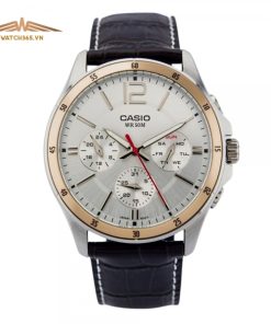 CASIO MTP-1374L-7AVDF - NAM - KÍNH KHOÁNG - DÂY DA - PIN - SIZE 43.5MM - MÁY NHẬT