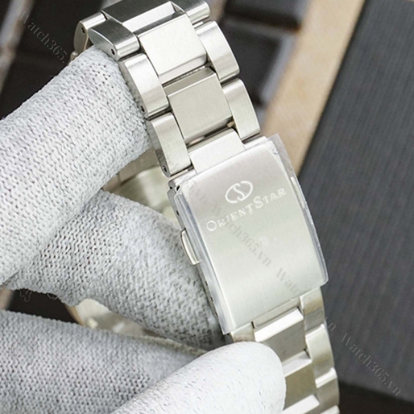 ORIENT STAR RE-AU0403L00B - NAM - KÍNH SAPPHIRE - DÂY KIM LOẠI - AUTOMATIC - SIZE 42MM - MÁY NHẬT - Ảnh 6
