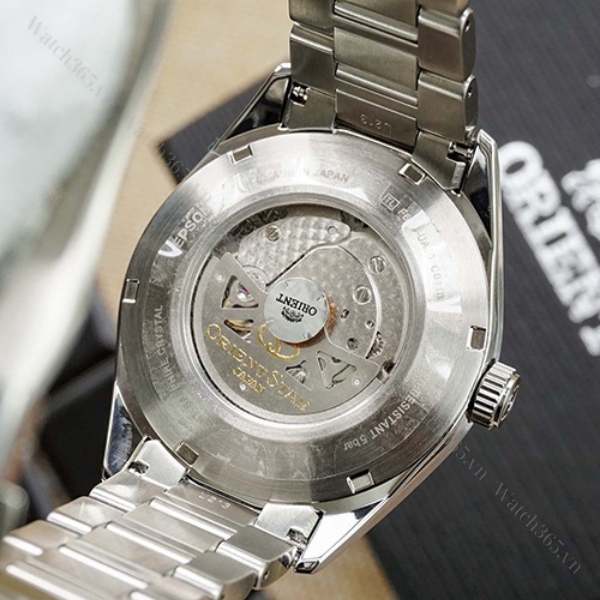 ORIENT STAR RE-AU0403L00B - NAM - KÍNH SAPPHIRE - DÂY KIM LOẠI - AUTOMATIC - SIZE 42MM - MÁY NHẬT - Ảnh 4