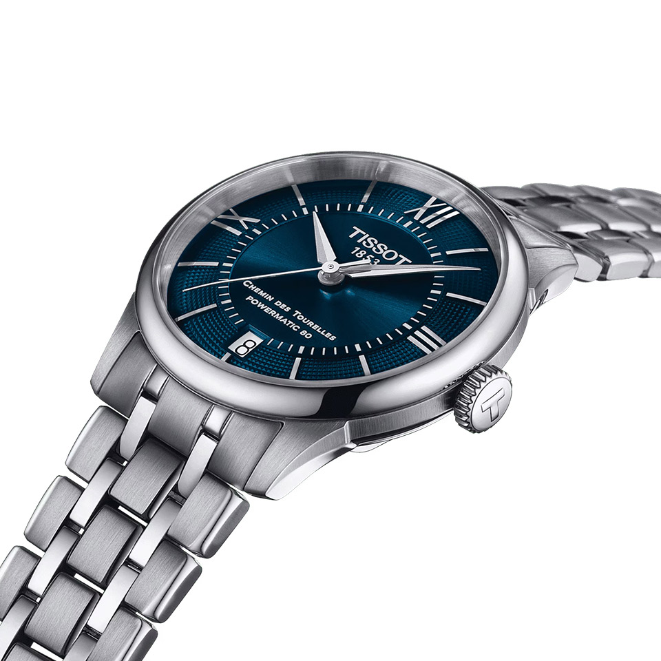 TISSOT CHEMINDES TOURELLES T099.207.11.048.00 - NỮ - KÍNH SAPPHIRE - DÂY KIM LOẠI - AUTOMATIC - SIZE 32MM - MÁY THỤY SỸ - Ảnh 5