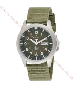 SEIKO 5 FIELD SPORTS SNZG07J1 - NAM - KÍNH KHOÁNG - DÂY VẢI - AUTOMATIC - SIZE 42MM - MÁY NHẬT