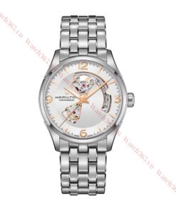 HAMILTON JAZZMASTER  ARABIC H32705151 - NAM - KÍNH SAPPHIRE - DÂY KIM LOẠI - AUTOMATIC - SIZE 42MM - MÁY THỤY SỸ
