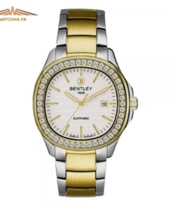 BENTLEY BL1869-101MTWI-K - NAM - KÍNH SAPPHIRE - DÂY KIM LOẠI - PIN - SIZE 40MM - MÁY ĐỨC