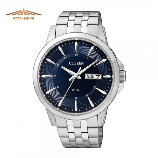 CITIZEN BF2011-51L - NAM - KÍNH KHOÁNG - DÂY KIM LOẠI - PIN - SIZE 41MM - MÁY NHẬT