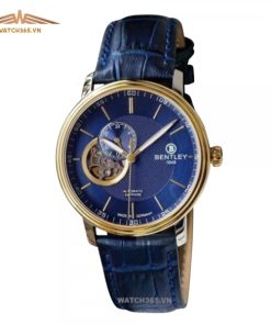 BENTLEY BL1832-25MKNN - NAM - KÍNH SAPPHIRE - DÂY DA - AUTOMATIC - SIZE 40MM - MÁY ĐỨC