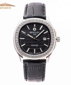 BENTLEY BL1869-101MWBB - NAM - KÍNH SAPPHIRE - DÂY DA - PIN - SIZE 40MM - MÁY ĐỨC