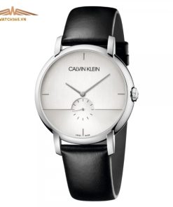 CALVIN KLEIN K9H2X1C6 - NAM - KÍNH KHOÁNG - DÂY DA - PIN - SIZE 43MM - MÁY THUỴ SỸ