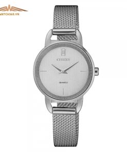 CITIZEN EZ7000-50A - NỮ - KÍNH KHOÁNG - DÂY KIM LOẠI - PIN - SIZE 26MM - MÁY NHẬT