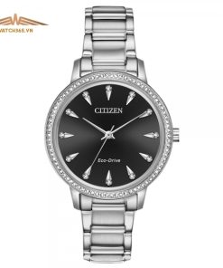 CITIZEN FE7040-53E - NỮ - KÍNH KHOÁNG - DÂY KIM LOẠI - ECO DRIVE - SIZE 36MM - MÁY NHẬT