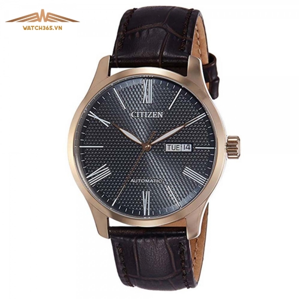 CITIZEN NH8353-00H - NAM - KÍNH KHOÁNG - DÂY DA - AUTOMATIC - SIZE 40MM - MÁY NHẬT
