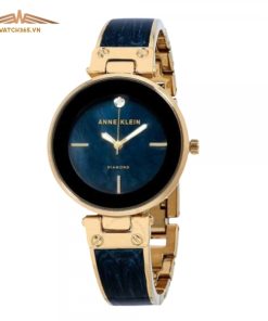ANNE KLEIN AK2512NVGB - NỮ - KÍNH KHOÁNG - DÂY KIM LOẠI - PIN - SIZE 34MM - MÁY HOA KỲ